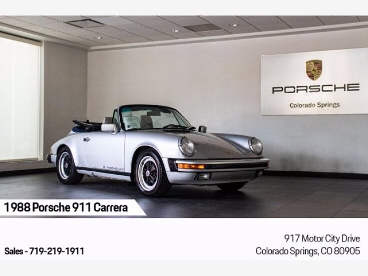 Thumbnail Photo undefined for 1988 Porsche 911
